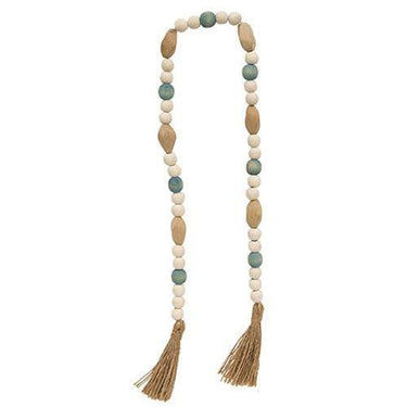 Turquoise Wave Beaded Garland 36 - The Fox Decor